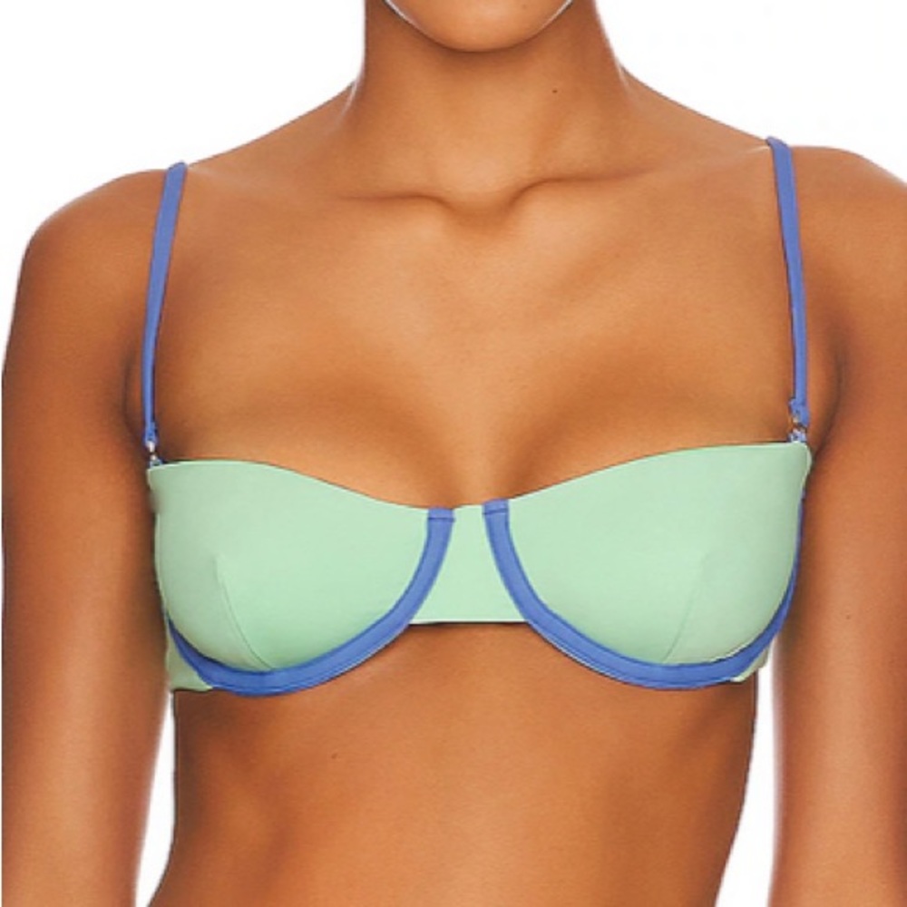 WeWoreWhat Balconette Bikini Top